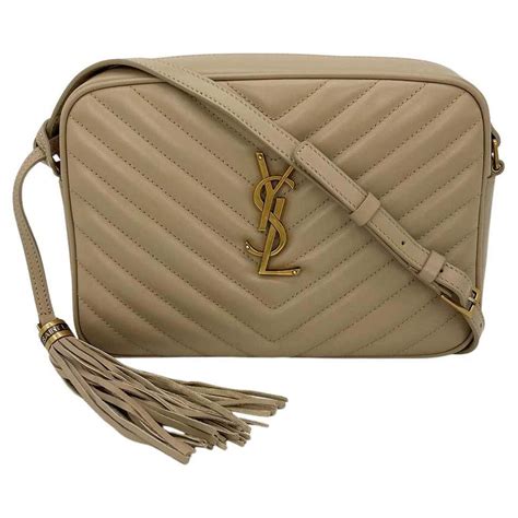 ysl large camera bag|ysl camera bag dark beige.